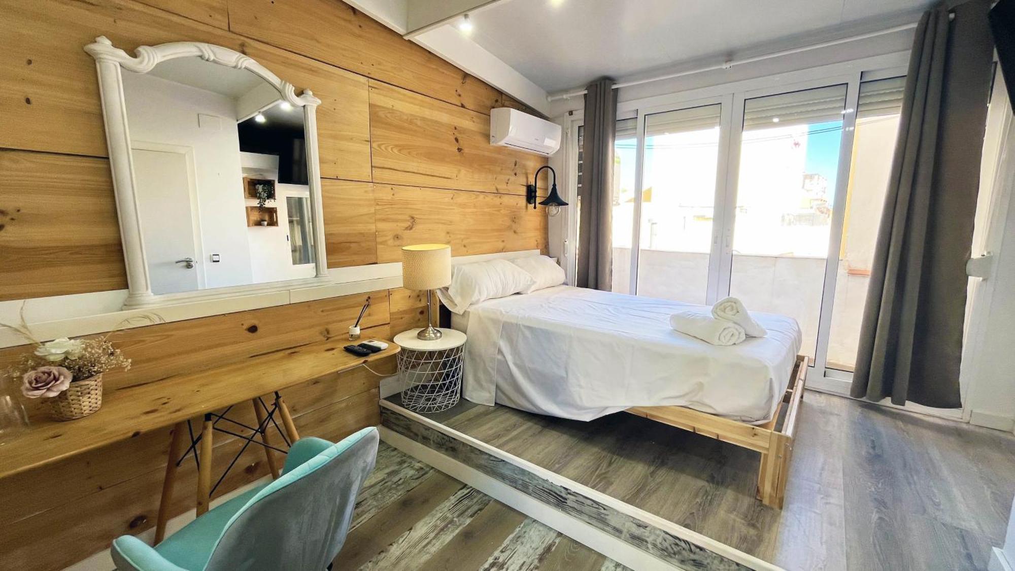 Apartamento A 5 Minutos De La Playa Con Terraza En Málaga Exterior foto