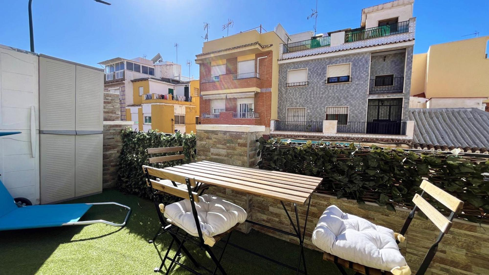Apartamento A 5 Minutos De La Playa Con Terraza En Málaga Exterior foto